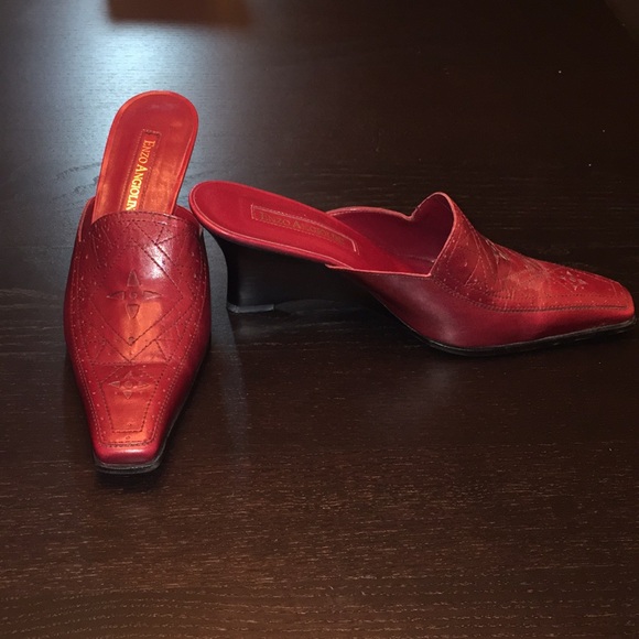 enzo angiolini mules
